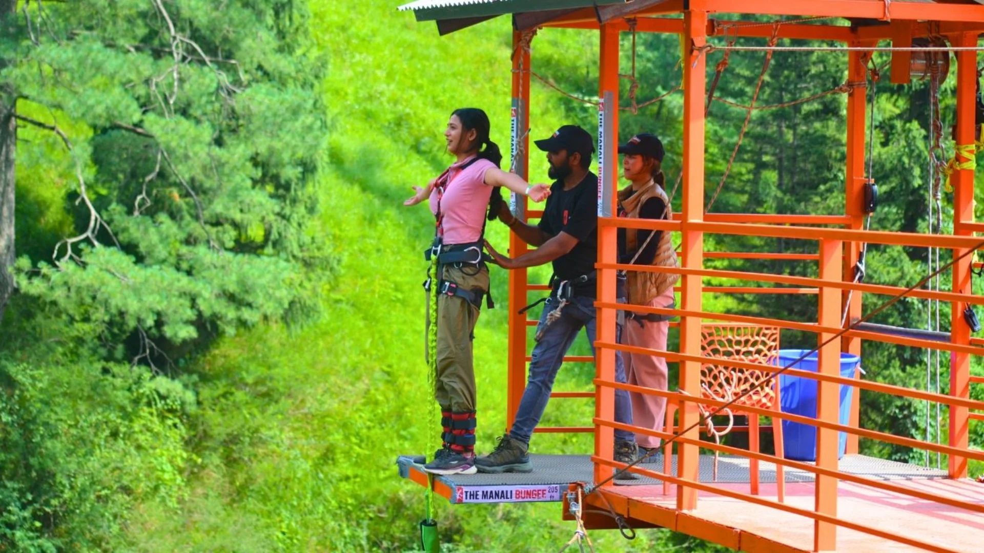 Bungee Jumping in Manali