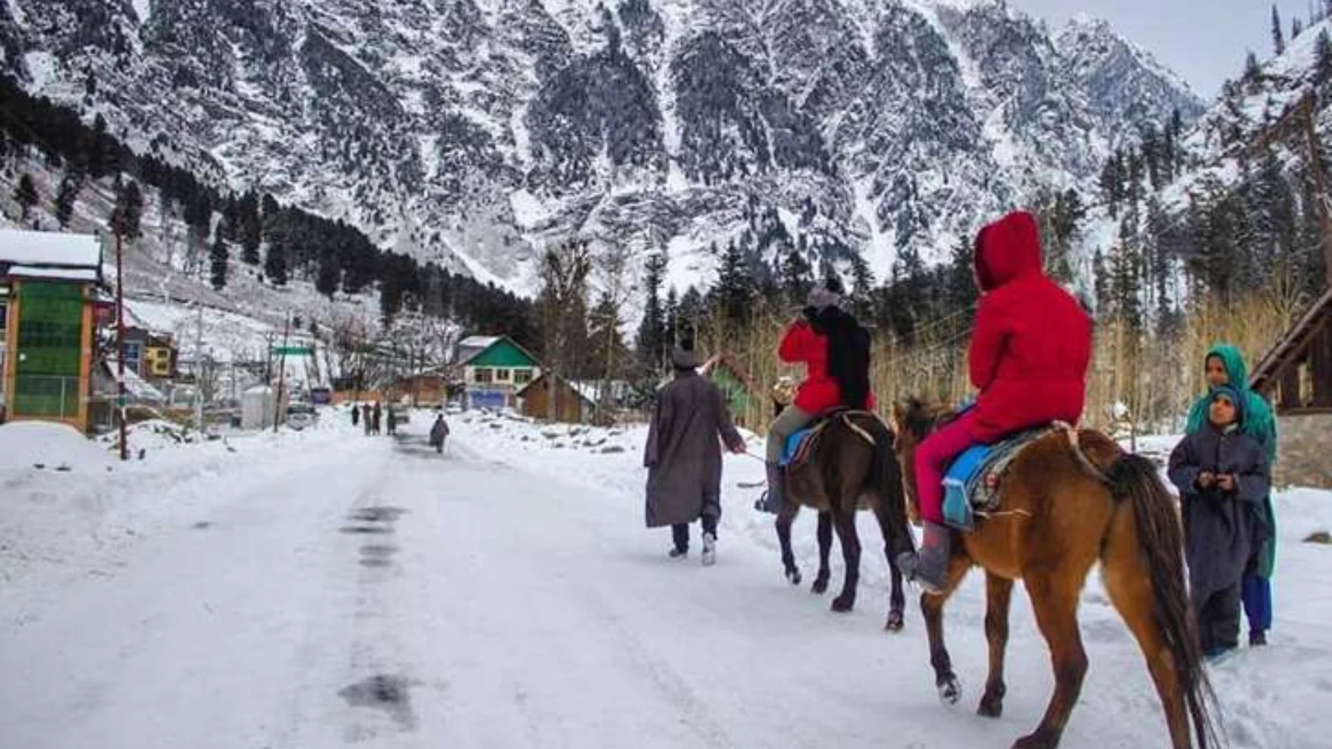 Pony Ride in kashmir