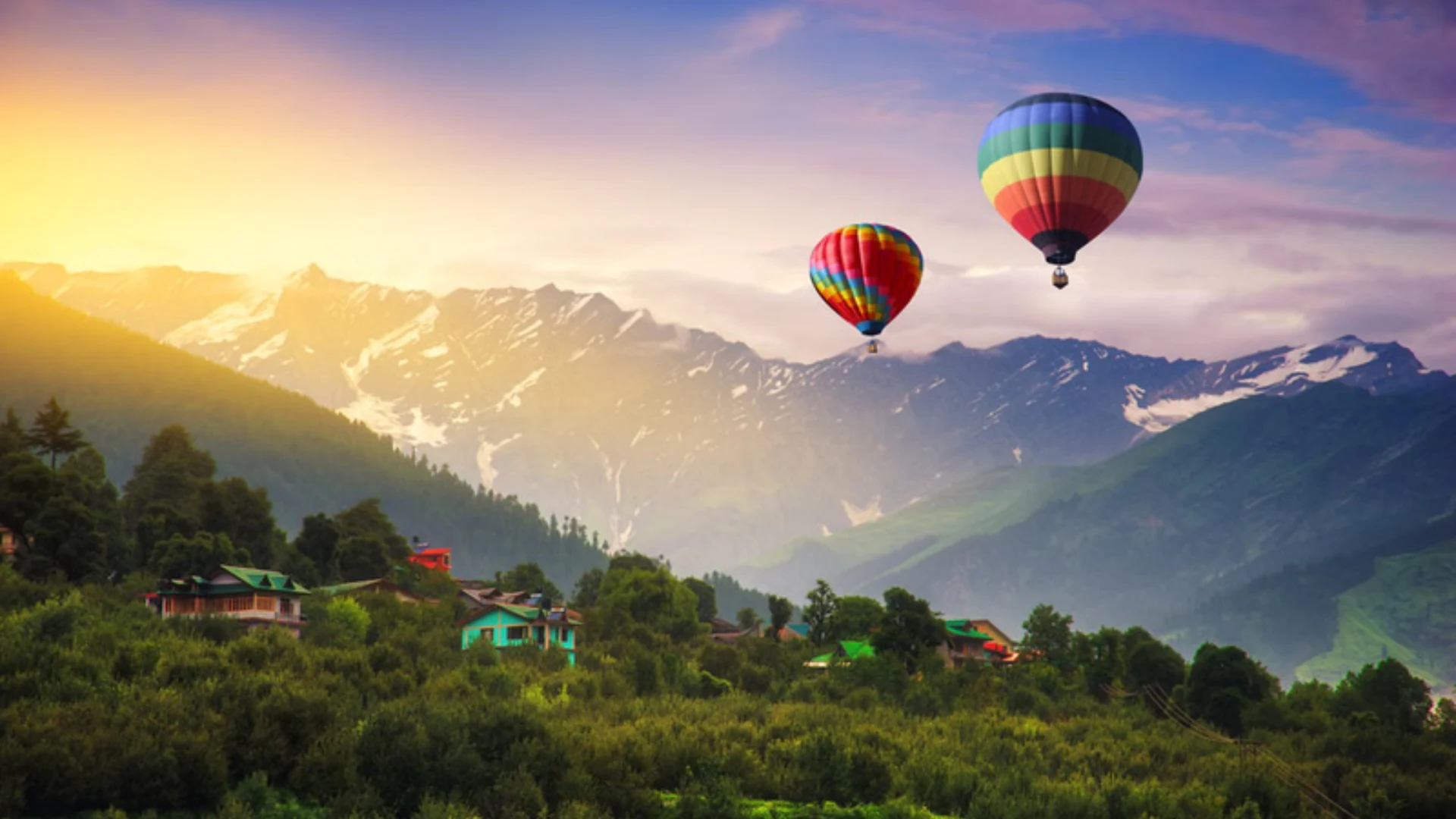 Hot Air Balloon in Manali