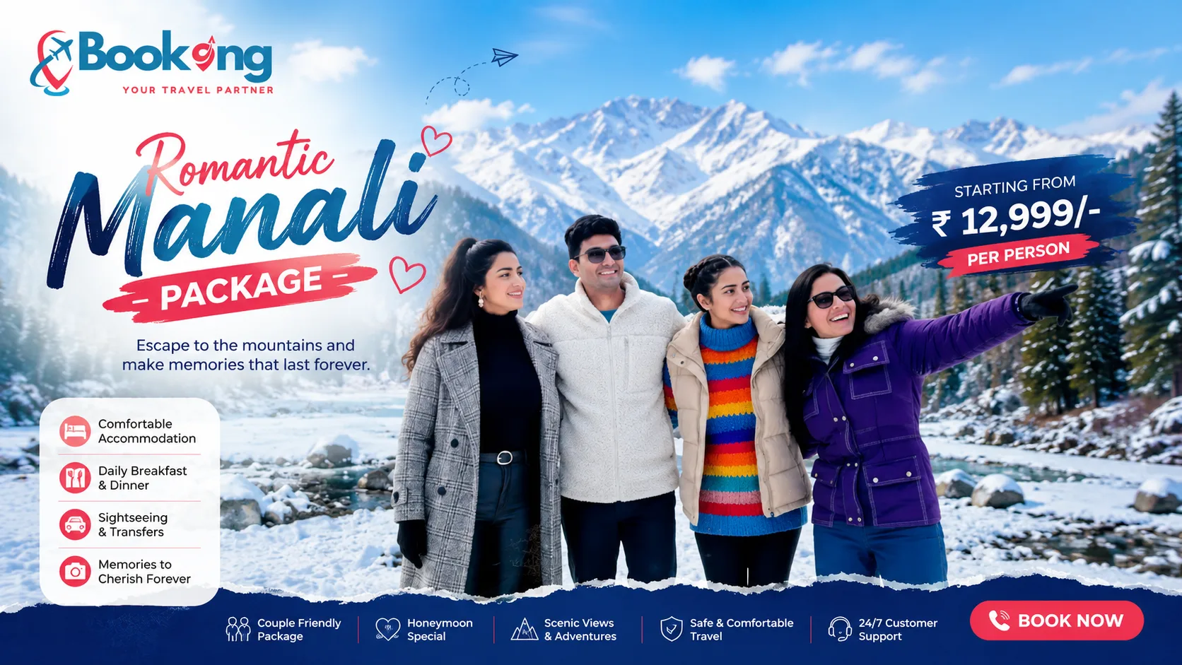 Romantic Manali Package